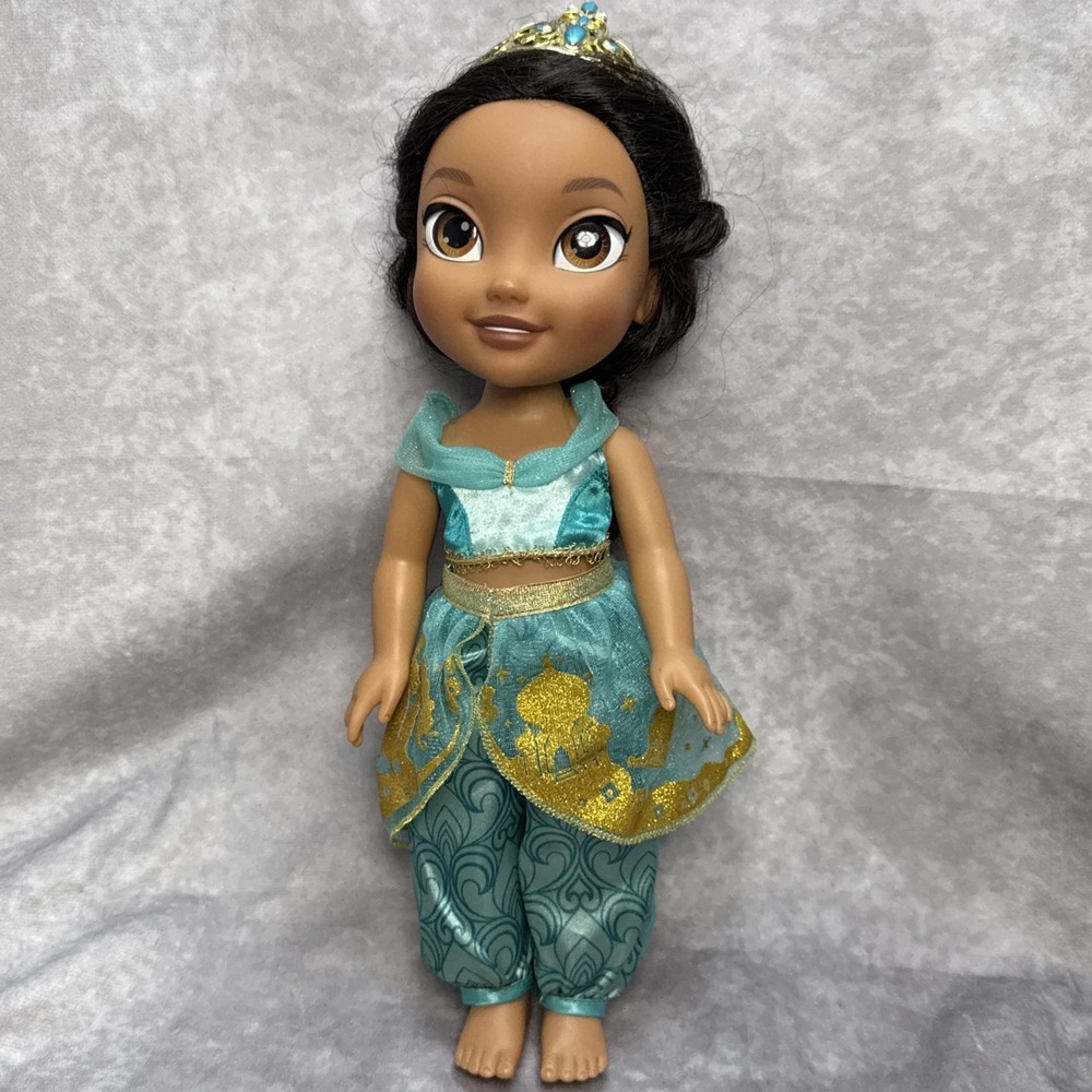 Disney Princess Jasmine From Aladdin Doll 14" Jakks Pacific Toy‎ GUC